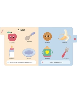 Doux Bebe Mes Premiers Mots (Avec Onglets)