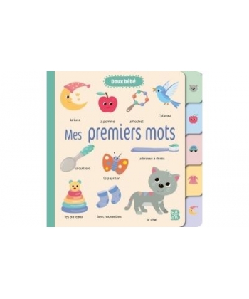 Doux Bebe Mes Premiers Mots (Avec Onglets)