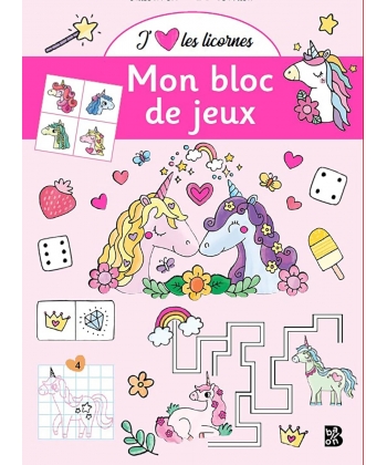 J Aime Les Licornes - Bloc De Jeux