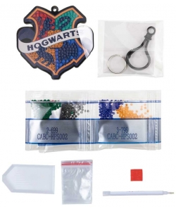 Craft Buddy Hogwarts Badge Crystal Art Bag Charm Cabc-Hps002
