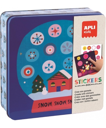 Sticker Game Game Ball Metal Box - Apli