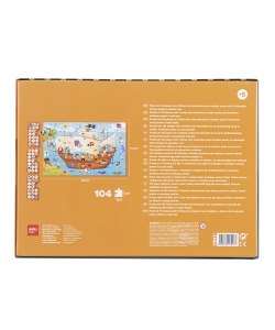 Puzzle Observation Pirate Ship 104/Pack - Apli
