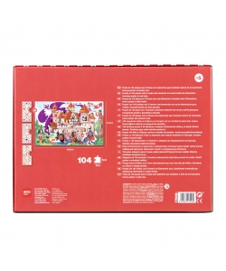 Puzzle Observation Castle 104/Pack - Apli