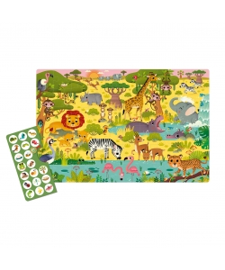 Puzzle Observation Junior Savannah 60/Pack - Apli