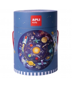 Puzzle Circular Solar System 48/Pack - Apli