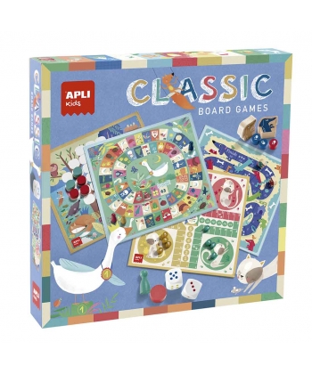 Board Game Classic Together 4 In 1 - Apli