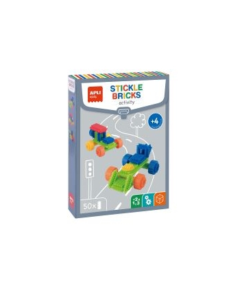 Building Game Stickle Bricks 50/Pack - Apli