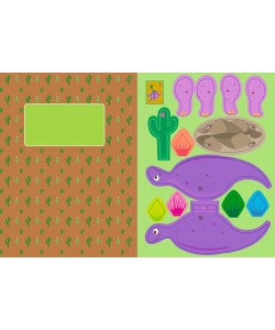 J Apprends A Decouper - Les Dinosaures +Ciseaux