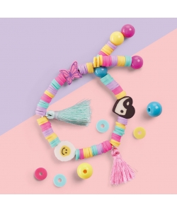 Bracelet Diy Smiley Yellow - Apli