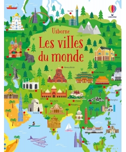 Coffret Livre Et Puzzle - Les Villes Du Monde