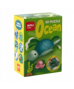 Puzzle 3D Ocean Turtle - Apli