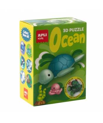 Puzzle 3D Ocean Turtle - Apli