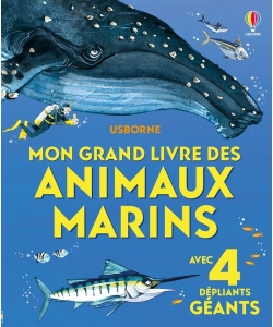 Mon Grand Livre Depliants Des Animaux Marins - Des 4 Ans