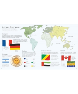 Drapeaux Du Monde A Colorier - Des 6 Ans