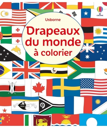 Drapeaux Du Monde A Colorier - Des 6 Ans