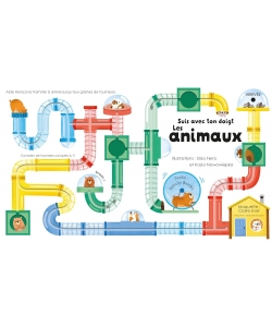 Les Animaux - Suis Avec Ton Doigt - Des 1 An