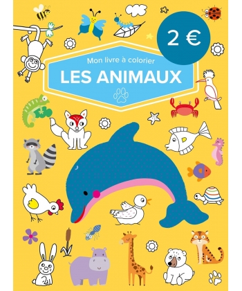 Mon Livre A Colorier - Les Animaux