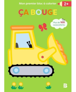 Mon Premier Bloc A Colorier - Ca Bouge