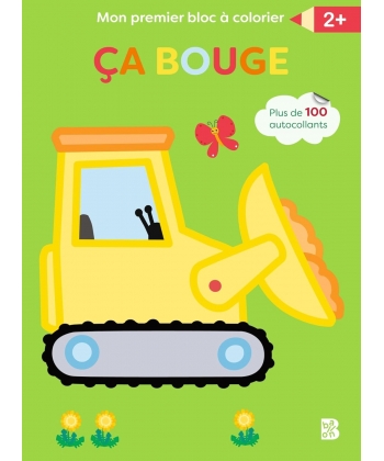 Mon Premier Bloc A Colorier - Ca Bouge