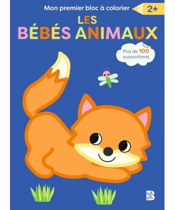 Mon Premier Bloc A Colorier - Les Bebes Animaux