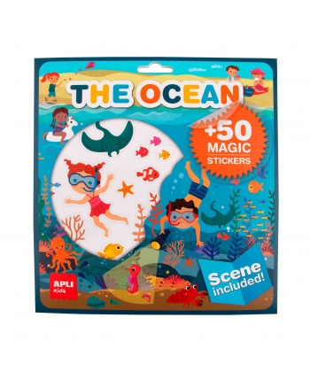 Sticker Magic Stickers The Ocean 50/Pack - Apli