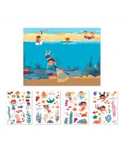Sticker Magic Stickers The Ocean 50/Pack - Apli