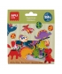 Dinosaurs Sticker Foam Eva - Apli