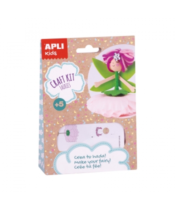 Craft Kit Pink Fairy - Apli