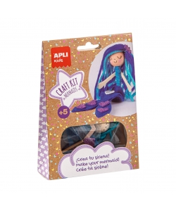 Craft Kit Blue Mermaid - Apli