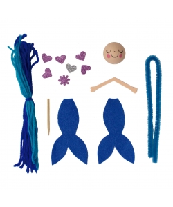 Craft Kit Blue Mermaid - Apli