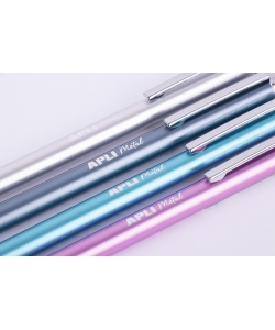 Mechanical Pencil 0.7Mm Metal With Cap And Eraser- Apli