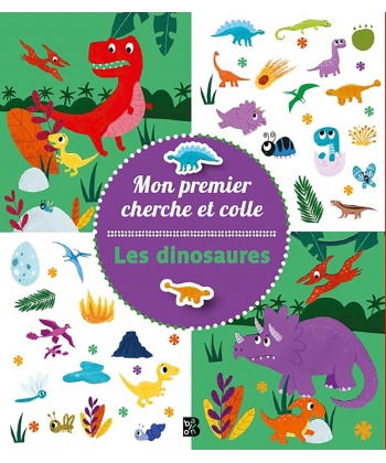 Mon Premier Cherche Et Colle - Les Dinosaures