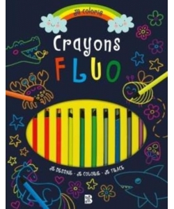 Pochette Crayons Fluo +Crayons