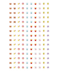 Stickers Pour Les Ongles - Kawaii