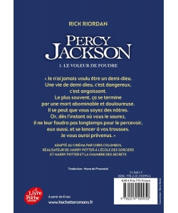 Percy Jackson Tome 1 Le Voleur De Foudre