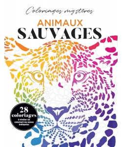Animaux Sauvages Coloriages Mysteres (Par Numero)