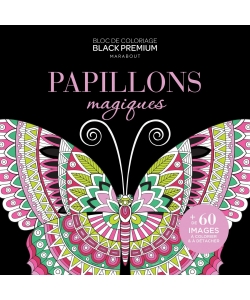 Carnet Black Premium - Papillons Magiques