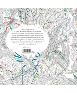 Foret Tropicale - Carnet De Coloriage