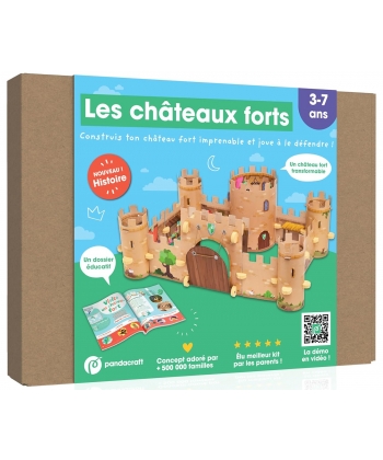 Les Chateaux Forts - Kit Pandacraft 3-7 Ans