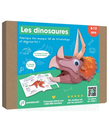 Les Dinosaures - Kit Pandacraft 8-12 Ans