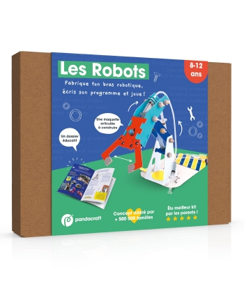 Les Robots - Kit Pandacraft 8-12 Ans