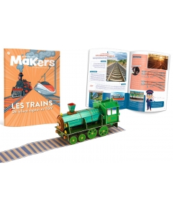 Les Trains - Kit Pandacraft 8-12 Ans