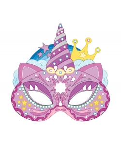 Mes Masques En Strass - Licornes