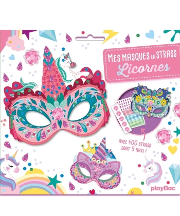 Mes Masques En Strass - Licornes
