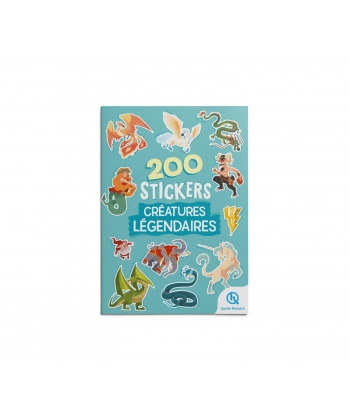 200 Stickers - Creatures Legendaires