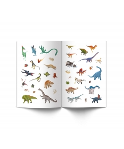 200 Stickers - Dinosaures