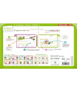 Les Livres-Ardoises - J Apprends Les Nombres De 0 A 10 En Manipulant