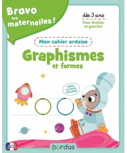 Bravo Les Maternelles - Mon Cahier Ardoise - Graphismes Et Formes Des 3Ans