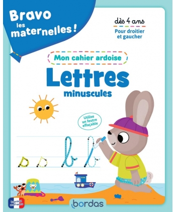 Bravo Les Maternelles - Mon Cahier Ardoise - Lettres Minuscules Des 4Ans