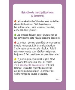 Recre En Boite - Je Joue Avec Les Tables De Multiplication